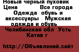 Новый черный пуховик › Цена ­ 5 500 - Все города Одежда, обувь и аксессуары » Мужская одежда и обувь   . Челябинская обл.,Усть-Катав г.